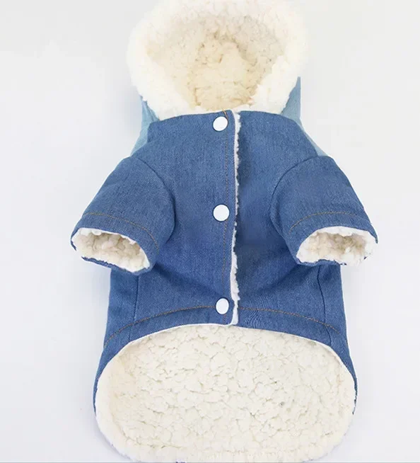 Pet Winter Coat Jacket Warm Dog Clothes Denim Jeans Outfit Puppy Small Dog Clothing Yorkie Poodle maltese Pomeranian Costumes
Pet Winter Coat Jacket Warm Dog Clothes Denim Jeans Outfit Puppy Small Dog Clothing Yorkie Poodle maltese Pomeranian Costumes