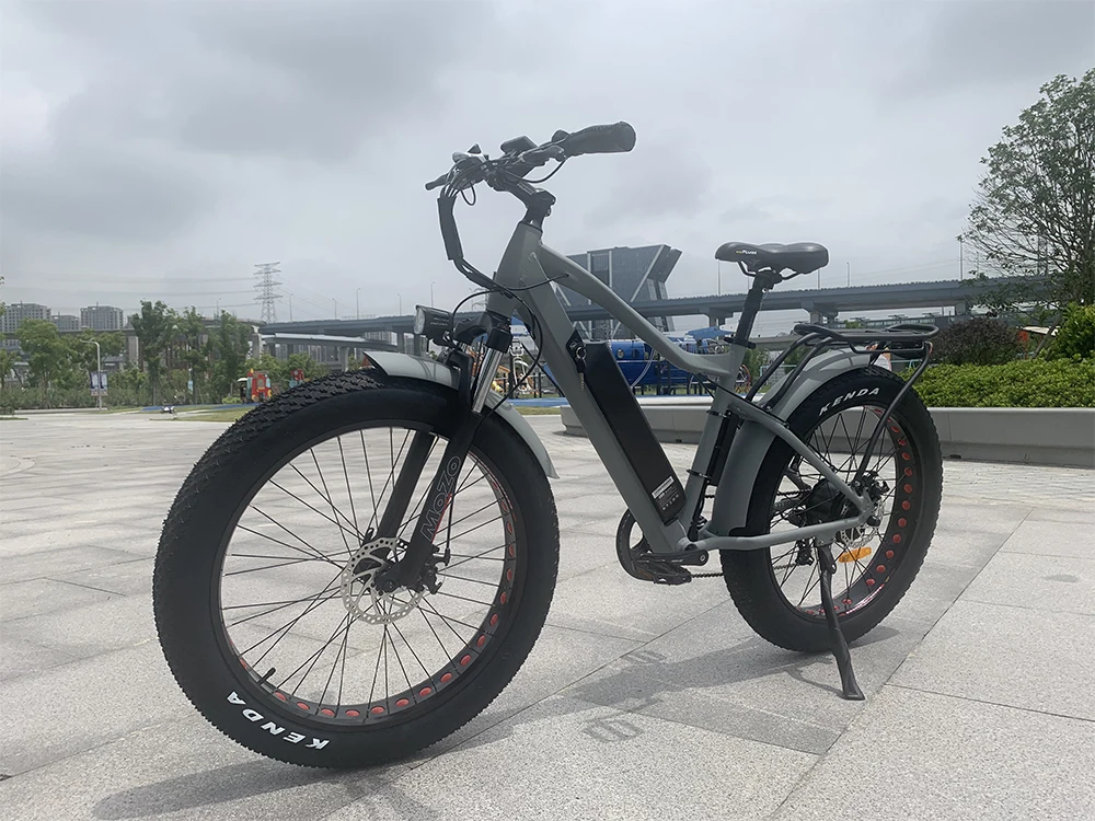 Adult 26-inch Electric Fat Bike With 48V 15Ah Battery 750W Bafang Motor Electric Mountain Bike With Mechanical Disc Brakes
Adult 26-inch Electric Fat Bike With 48V 15Ah Battery 750W Bafang Motor Electric Mountain Bike With Mechanical Disc Brakes