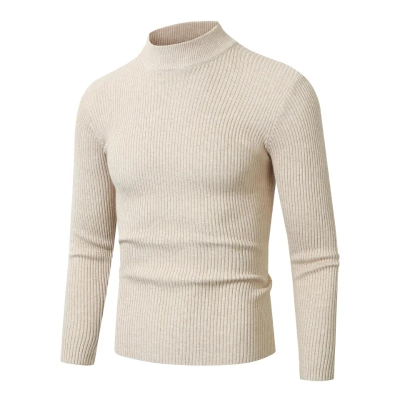 New Autumn Thin Knitted Bottoming Shirt Loose Semi-turtleneck Sweater Men's Thermal Top
New Autumn Thin Knitted Bottoming Shirt Loose Semi-turtleneck Sweater Men's Thermal Top
