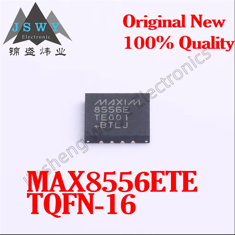 (1-10pcs) MAX8556ETE 8556E QFN16/ 4A, Ultra-Low Input Voltage LDO Chip/100% Brand New and Original/ In Stock/ Fast Shipping
(1-10pcs) MAX8556ETE 8556E QFN16/ 4A, Ultra-Low Input Voltage LDO Chip/100% Brand New and Original/ In Stock/ Fast Shipping