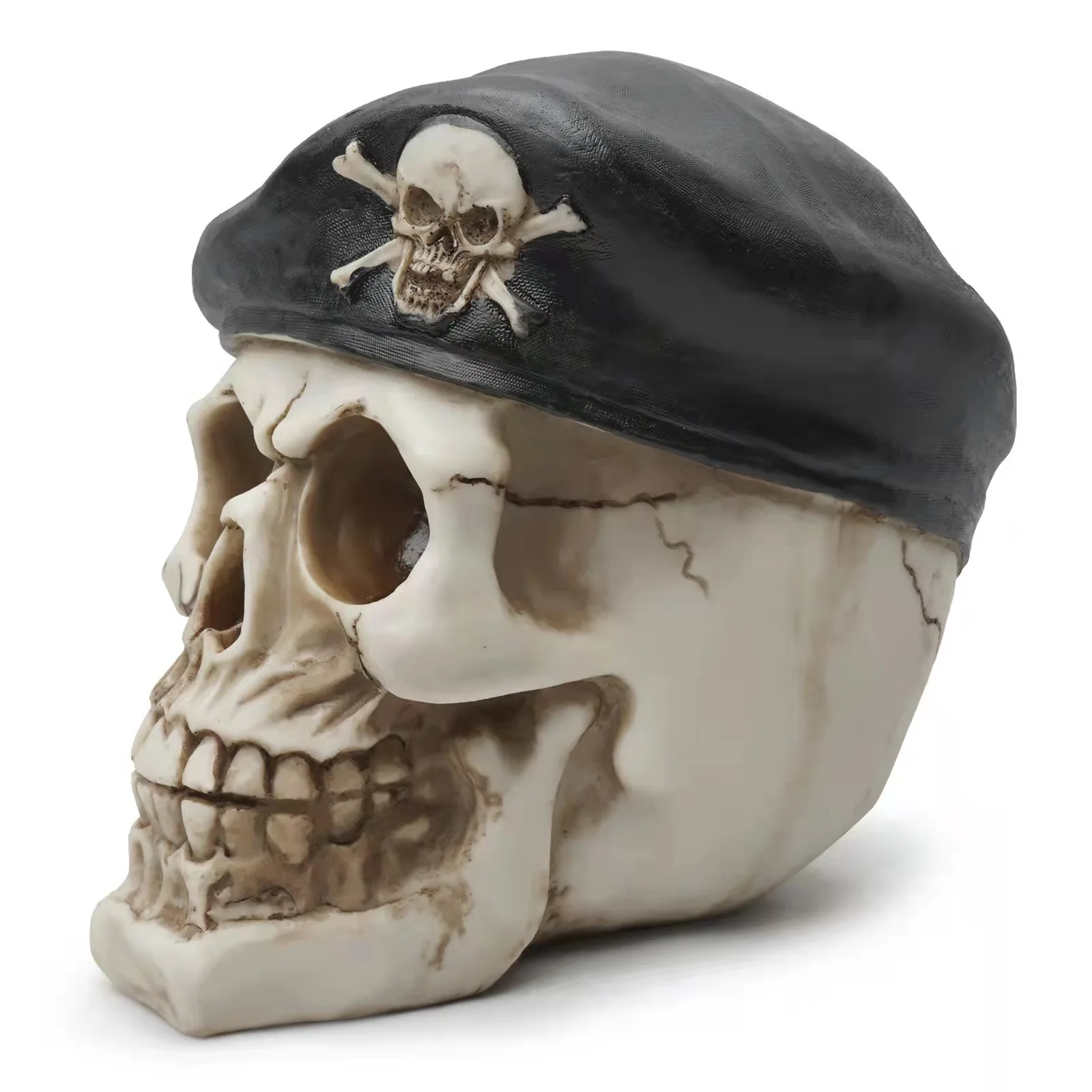 Resin Skull Halloween Skull Crafts Personalized Decoration Props Decoration Foreign Trade Supply Office Decoration
Resin Skull Halloween Skull Crafts Personalized Decoration Props Decoration Foreign Trade Supply Office Decoration