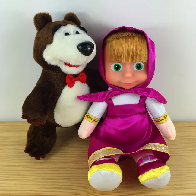 Kids Classic Early Education Cartoon Doll, Masa Girl Sound Plush Toy & Silent Bear Stuffed Toy, Children Gift
Kids Classic Early Education Cartoon Doll, Masa Girl Sound Plush Toy & Silent Bear Stuffed Toy, Children Gift
