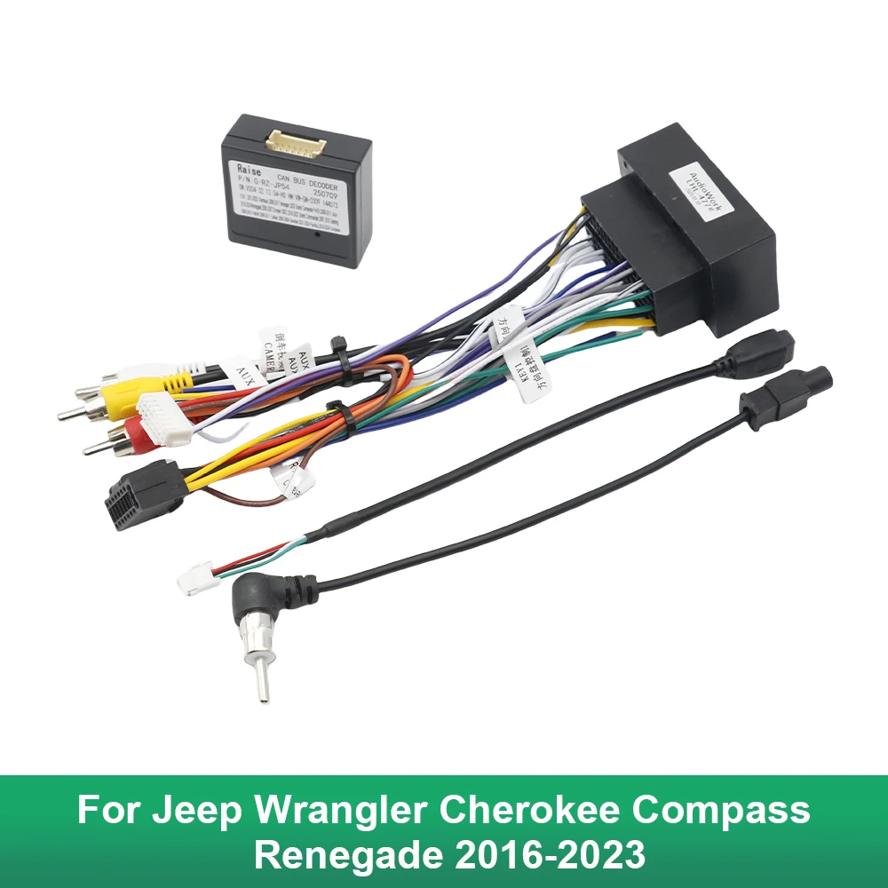 Автомобильный радиоприемник, жгут проводов, кабель-адаптер, Android MP5-плеер, стерео для Jeep Wrangler Cherokee Compass Renegade 2016-2023
Автомобильный радиоприемник, жгут проводов, кабель-адаптер, Android MP5-плеер, стерео для Jeep Wrangler Cherokee Compass Renegade 2016-2023