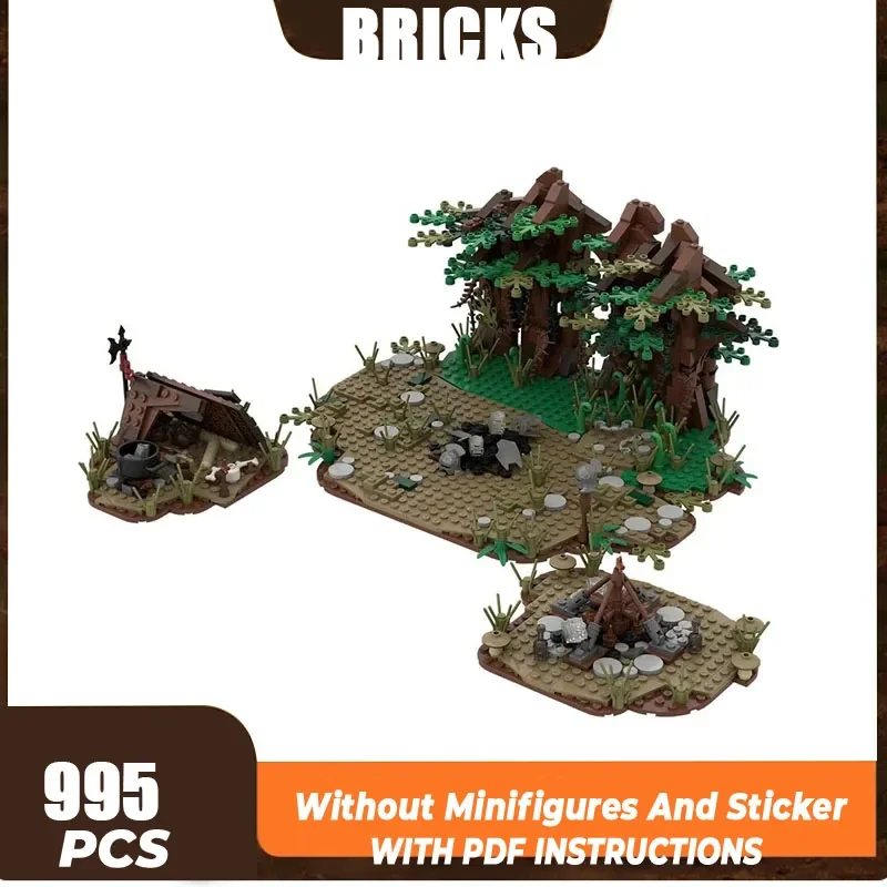 Magical Rings Movie Scene Moc Building Blocks Near Fangorn Model Technology Bricks DIY Assembly Street View Toys Children Gifts
Magical Rings Movie Scene Moc Building Blocks Near Fangorn Model Technology Bricks DIY Assembly Street View Toys Children Gifts