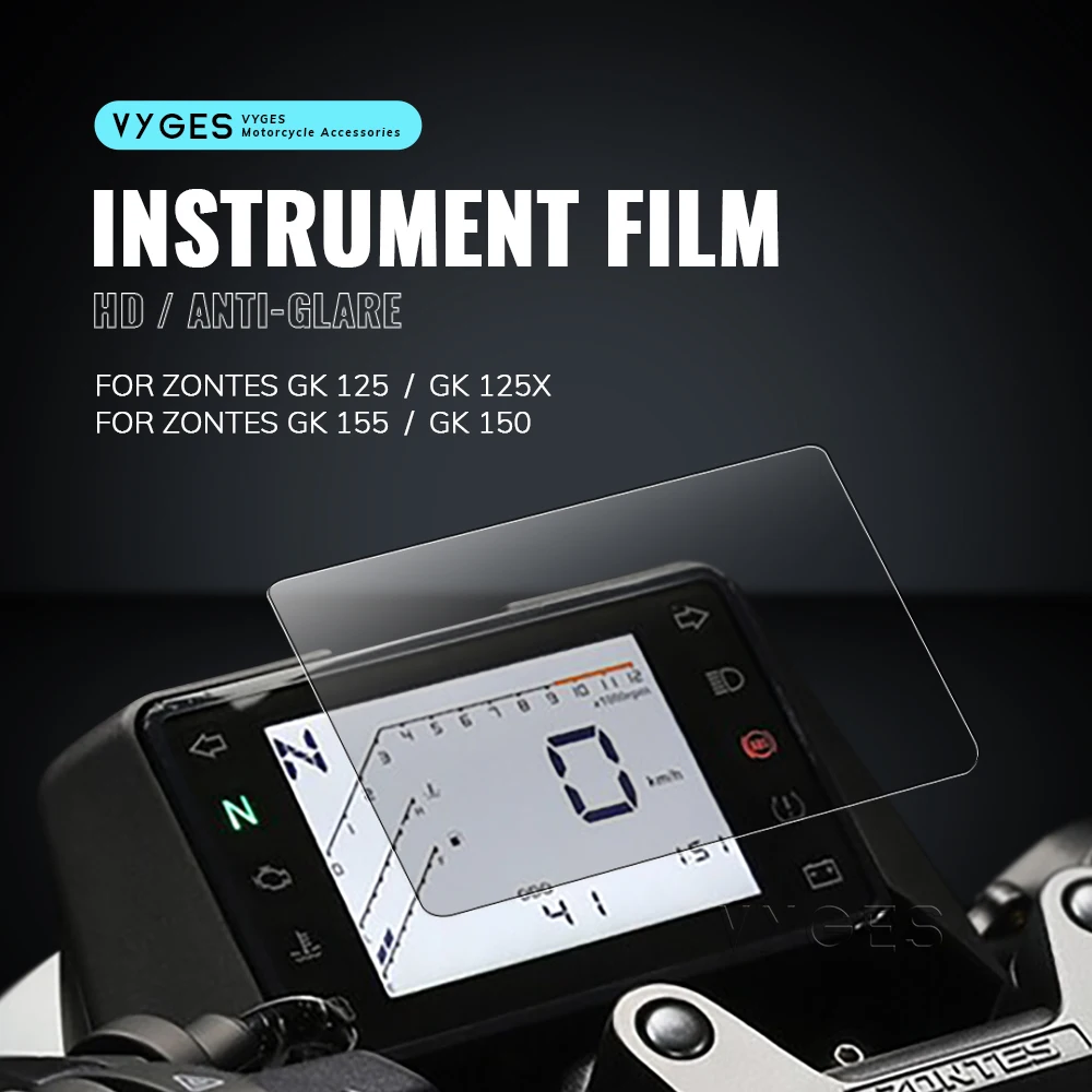 Motorcycle TFT Display Protection Film Screen Protector Instrument Film For Zontes GK150 GK125X GK155 GK125 GK 125 GK 155 150
Motorcycle TFT Display Protection Film Screen Protector Instrument Film For Zontes GK150 GK125X GK155 GK125 GK 125 GK 155 150