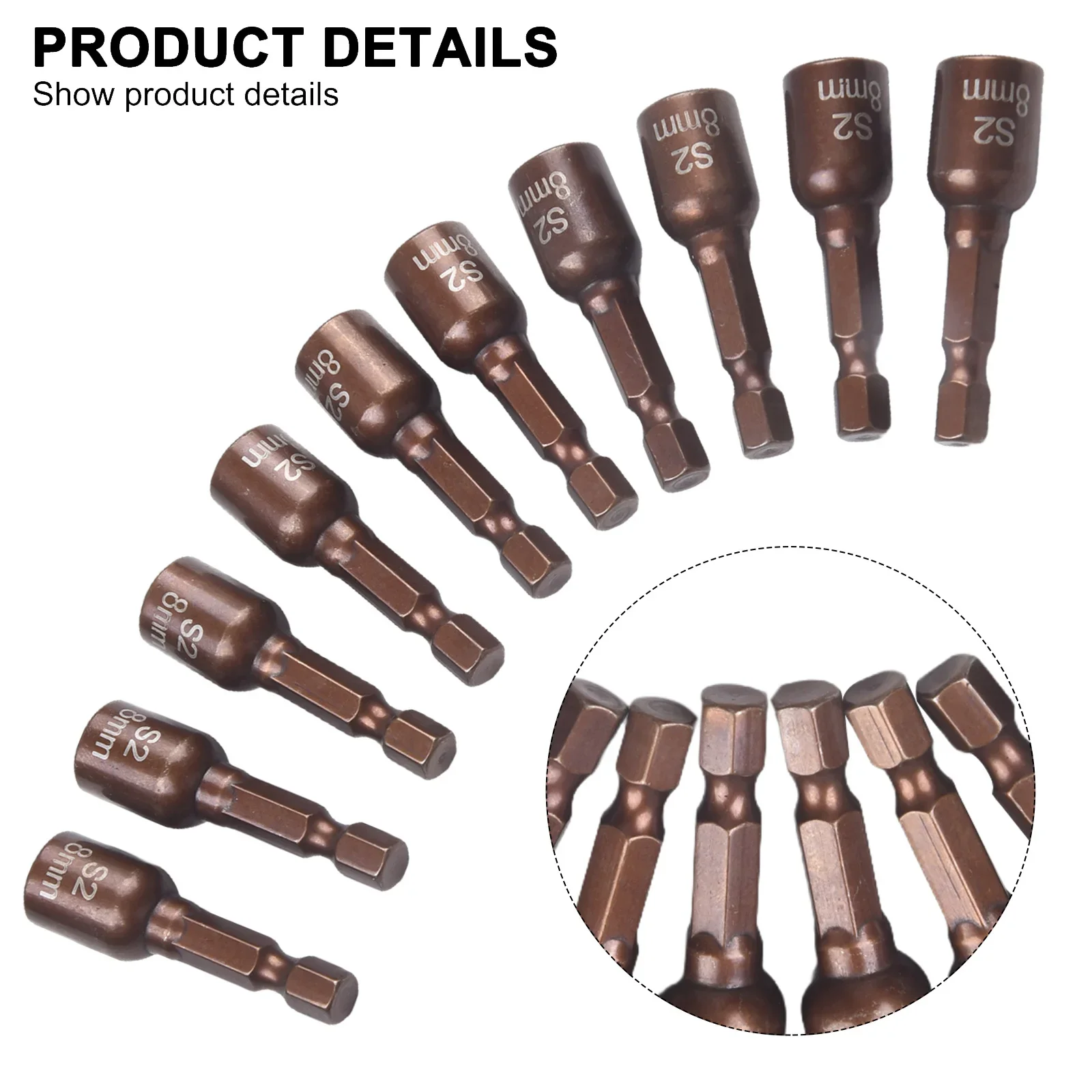 10pcs Hex Magnetic Socket Wrench Socket Electric Drill Tool Accessories 1 4 Shank Power Drills Drivers Socket Adapter
10pcs Hex Magnetic Socket Wrench Socket Electric Drill Tool Accessories 1 4 Shank Power Drills Drivers Socket Adapter