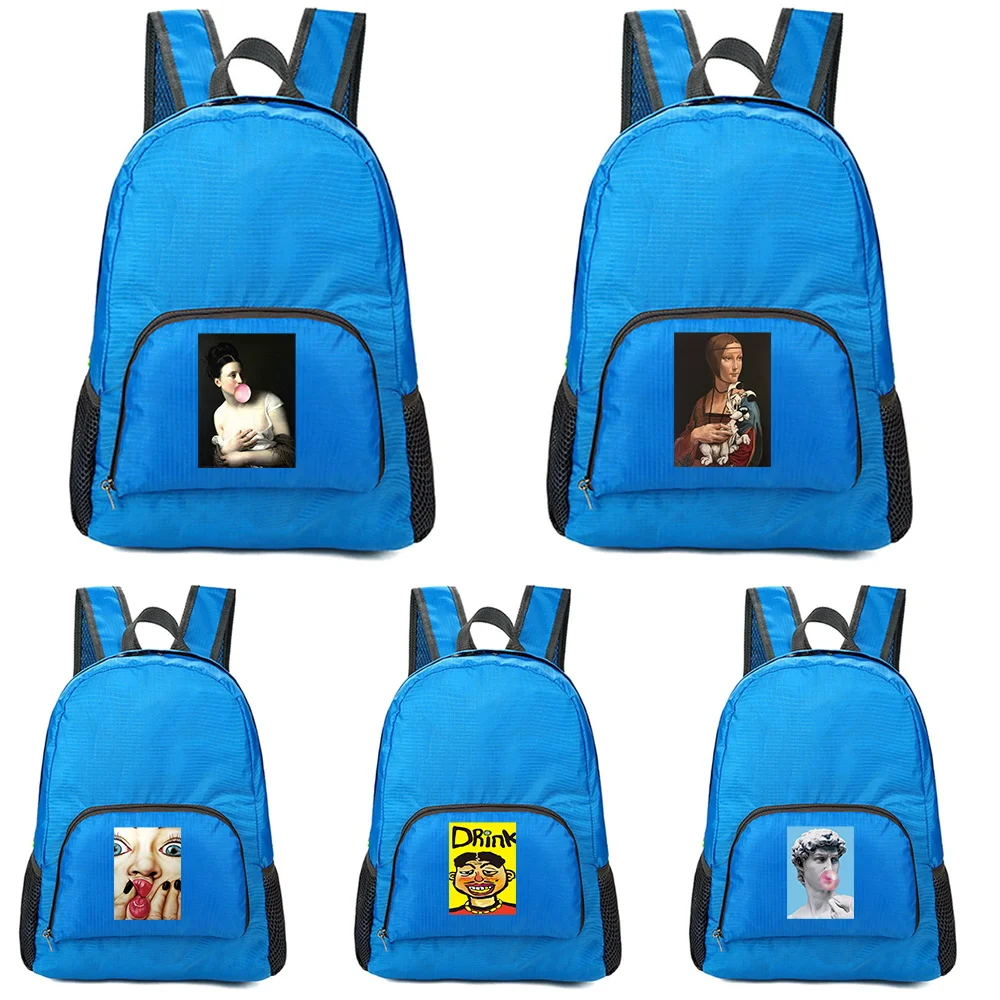 Portable Folding Backpack New Funny Pattern Printing Folding Hiking Bag Ultra-light Outdoor Cycling Travel Backpack
Portable Folding Backpack New Funny Pattern Printing Folding Hiking Bag Ultra-light Outdoor Cycling Travel Backpack