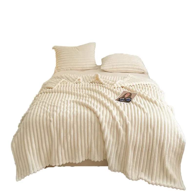 Coral Fleece Bed Blanket For Bedding,Winter Thickened Flannel Blanket Warm Solid-color 100% MicrSofa Soft Blanket
Coral Fleece Bed Blanket For Bedding,Winter Thickened Flannel Blanket Warm Solid-color 100% MicrSofa Soft Blanket