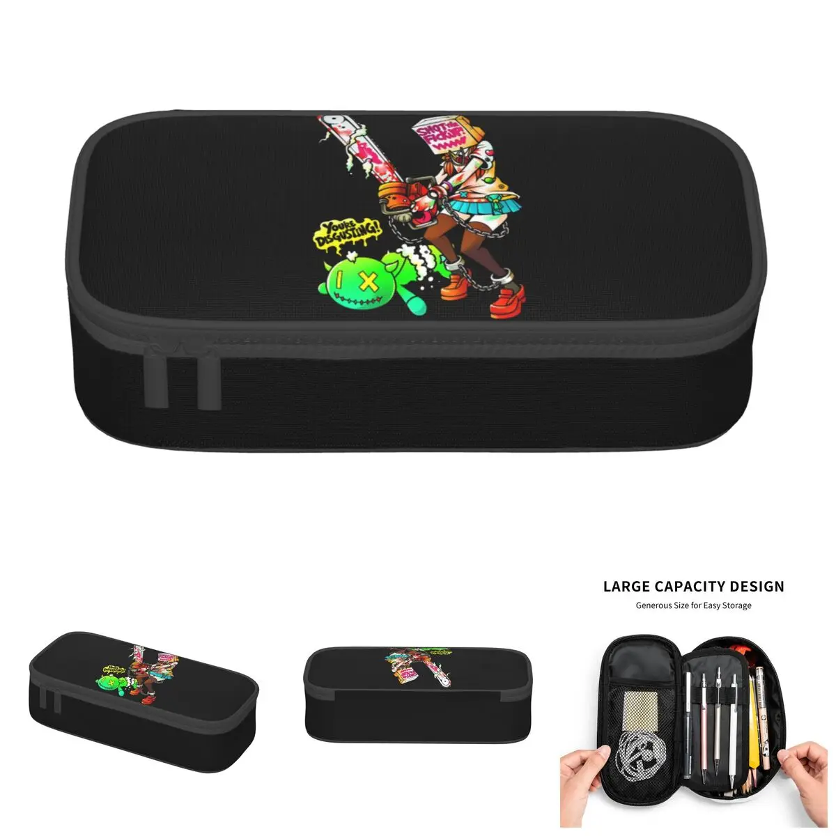 Korean Chainsaw Man The Machine Girl FOAMSTARS Pencil Cases for HYPER SLASH Anime Large Storage Pen Box Bag Stationery
Korean Chainsaw Man The Machine Girl FOAMSTARS Pencil Cases for HYPER SLASH Anime Large Storage Pen Box Bag Stationery