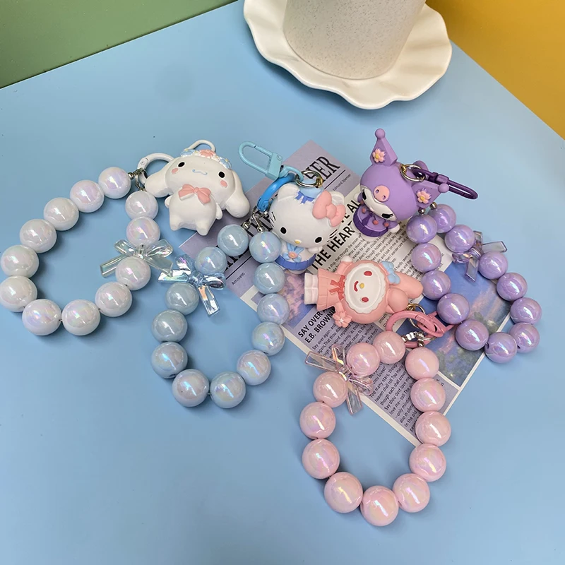 Sanrio украшенный бисером ремешок на запястье милые Мультяшные бусины цепочка для телефона брелок для телефона не потерянный ремешок для телефона
Sanrio украшенный бисером ремешок на запястье милые Мультяшные бусины цепочка для телефона брелок для телефона не потерянный ремешок для телефона