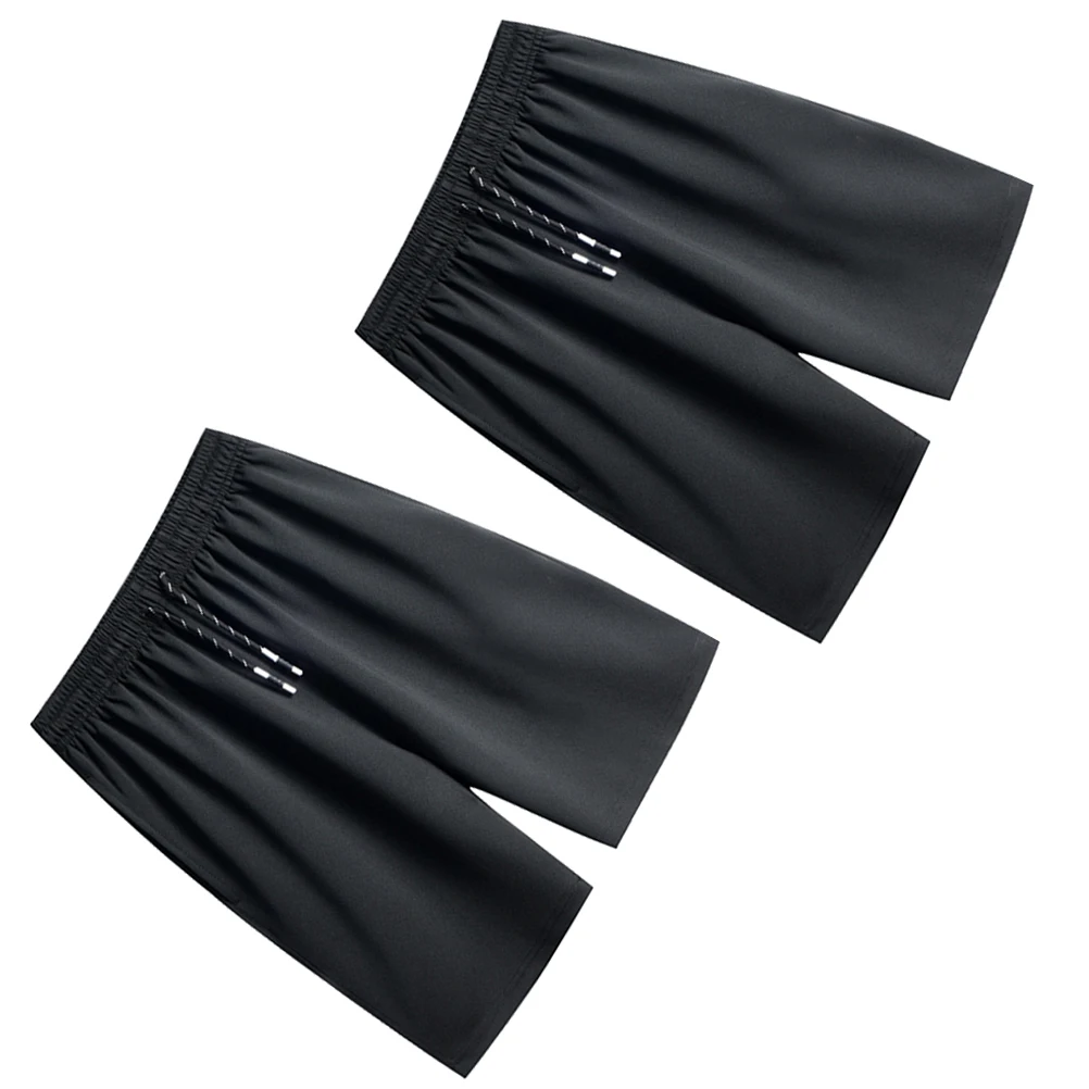2Pcs Sports Black Man Leisure Running Pants Shorts Trunks For Man Quick Dry Men Short Pants Sports Shorts Trunks
2Pcs Sports Black Man Leisure Running Pants Shorts Trunks For Man Quick Dry Men Short Pants Sports Shorts Trunks