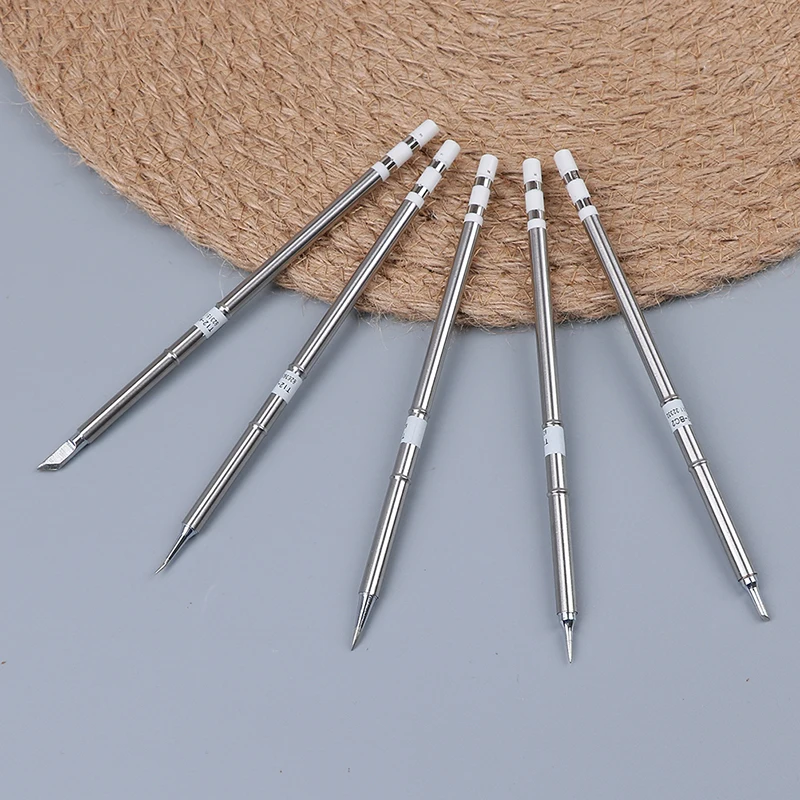 T12 Soldering Tips, Replacement Bits Fit BC2 J02 JL02 KR ILS for Soldering Station
T12 Soldering Tips, Replacement Bits Fit BC2 J02 JL02 KR ILS for Soldering Station