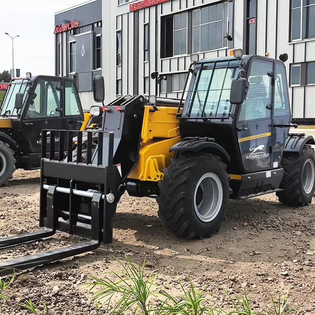Landward New Telescopic Handler 8 Tons EPA Construction Site 60 HP Forklift Mining Telescopic Handler 13 Tons Crane Customized
Landward New Telescopic Handler 8 Tons EPA Construction Site 60 HP Forklift Mining Telescopic Handler 13 Tons Crane Customized