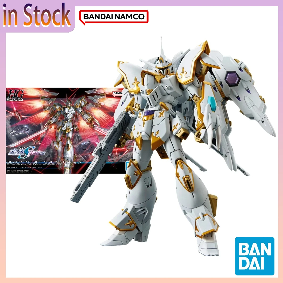 В наличии: Оригинальный официальный набор для сборки модели Gundam BANDAI, фигурки HG 1/144, Отряд Черных Рыцарей, аниме-модели, игрушки, подарок для детей
В наличии: Оригинальный официальный набор для сборки модели Gundam BANDAI, фигурки HG 1/144, Отряд Черных Рыцарей, аниме-модели, игрушки, подарок для детей