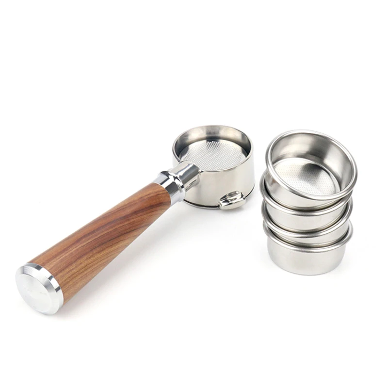 New Trending Hot Sale Products Kitchen Coffee Tea Tools Wooden Handle 54 mm Stainless Steel Coffee filter
New Trending Hot Sale Products Kitchen Coffee Tea Tools Wooden Handle 54 mm Stainless Steel Coffee filter