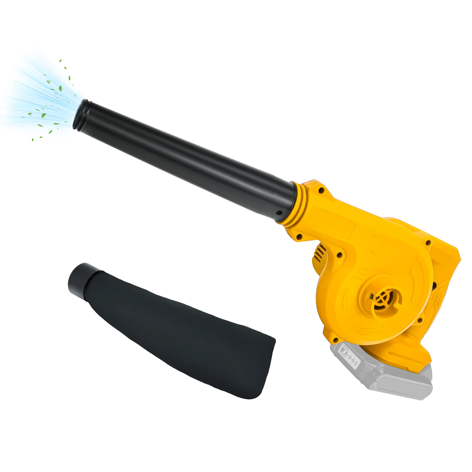 Cordless Leaf Blower for Dewalt 20V Battery Jobsite Air Blower 2-in-1 Handle Electric Blower and Vacuum Cleaner (No Battery)
Cordless Leaf Blower for Dewalt 20V Battery Jobsite Air Blower 2-in-1 Handle Electric Blower and Vacuum Cleaner (No Battery)