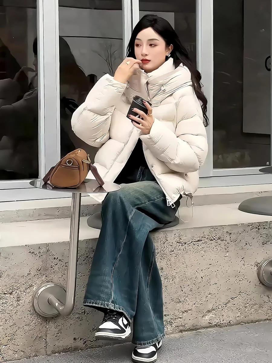 Ультратонкая зимняя женская куртка-пуховик с коротким рукавом, теплая, для повседневной носки, модная, с наполнителем из белого утиного пуха, маленький размер
Ультратонкая зимняя женская куртка-пуховик с коротким рукавом, теплая, для повседневной носки, модная, с наполнителем из белого утиного пуха, маленький размер