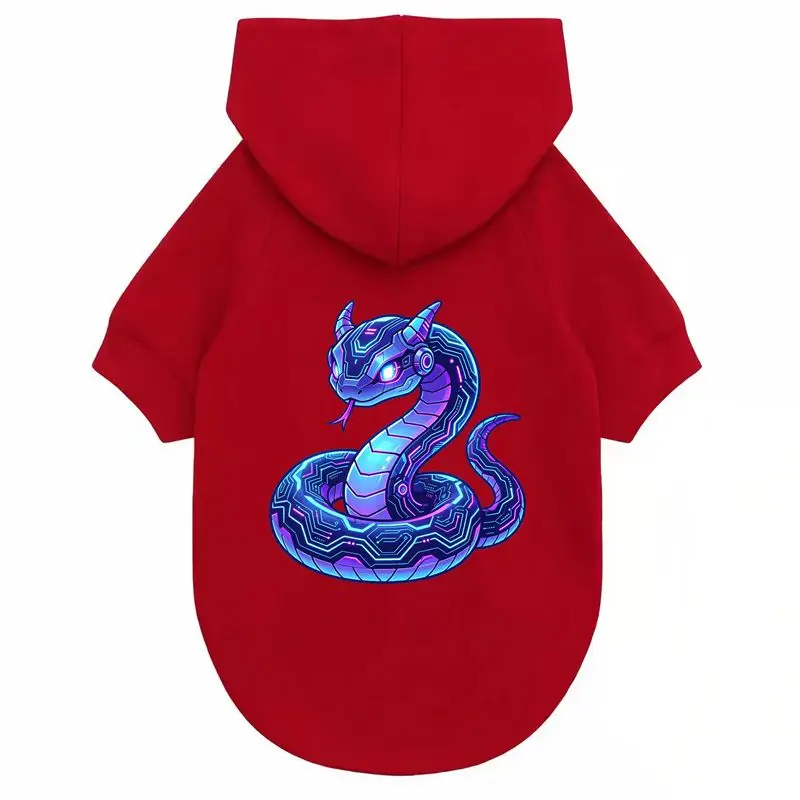 Dog Hoodie Autumn Winter New Cool Tech Snake Print Pet Warm Comfortable Apparel
Dog Hoodie Autumn Winter New Cool Tech Snake Print Pet Warm Comfortable Apparel