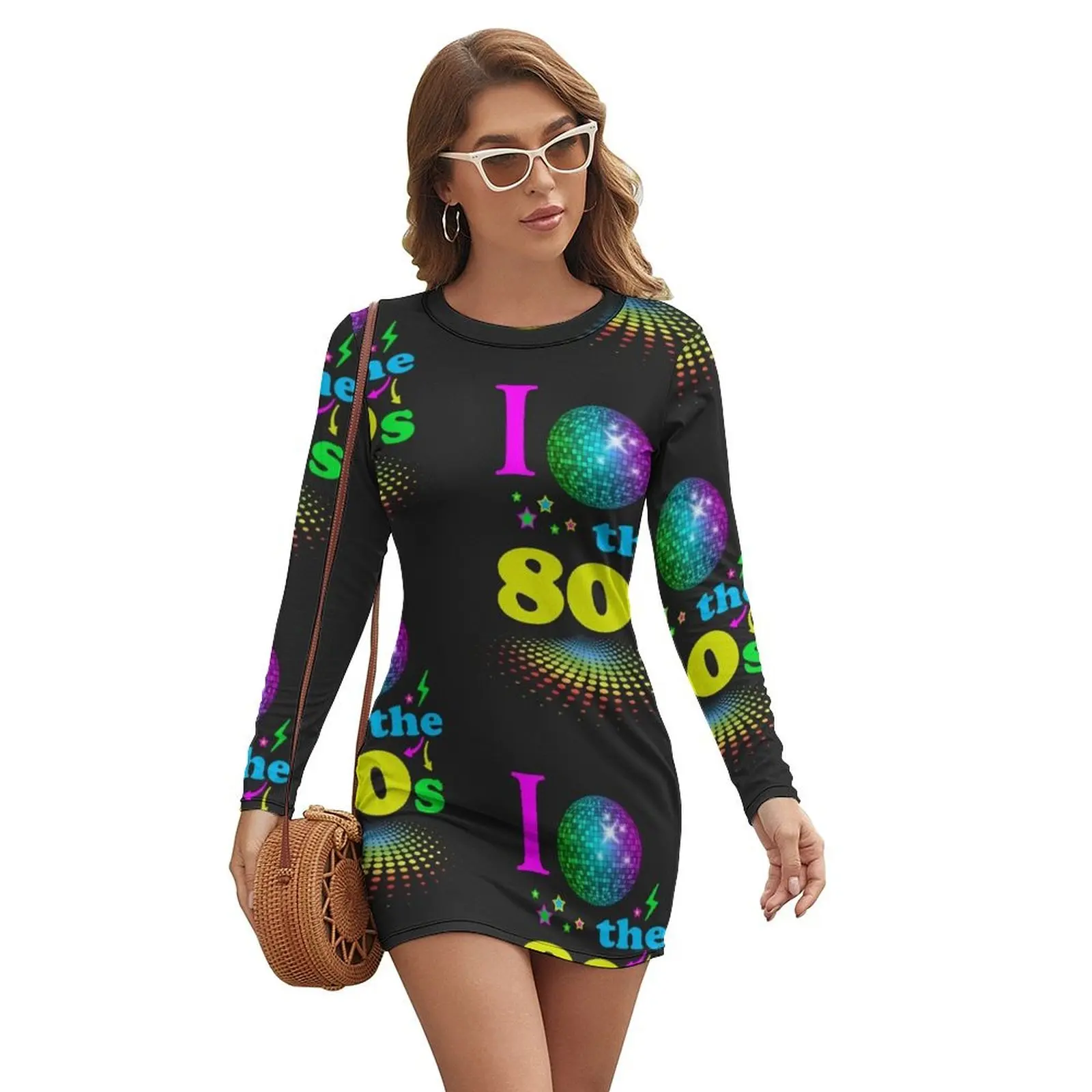 I Love The 80's eighties Long-sleeved Dress dress for women summer dresses for official occasions women formal occasion dresses
I Love The 80's eighties Long-sleeved Dress dress for women summer dresses for official occasions women formal occasion dresses