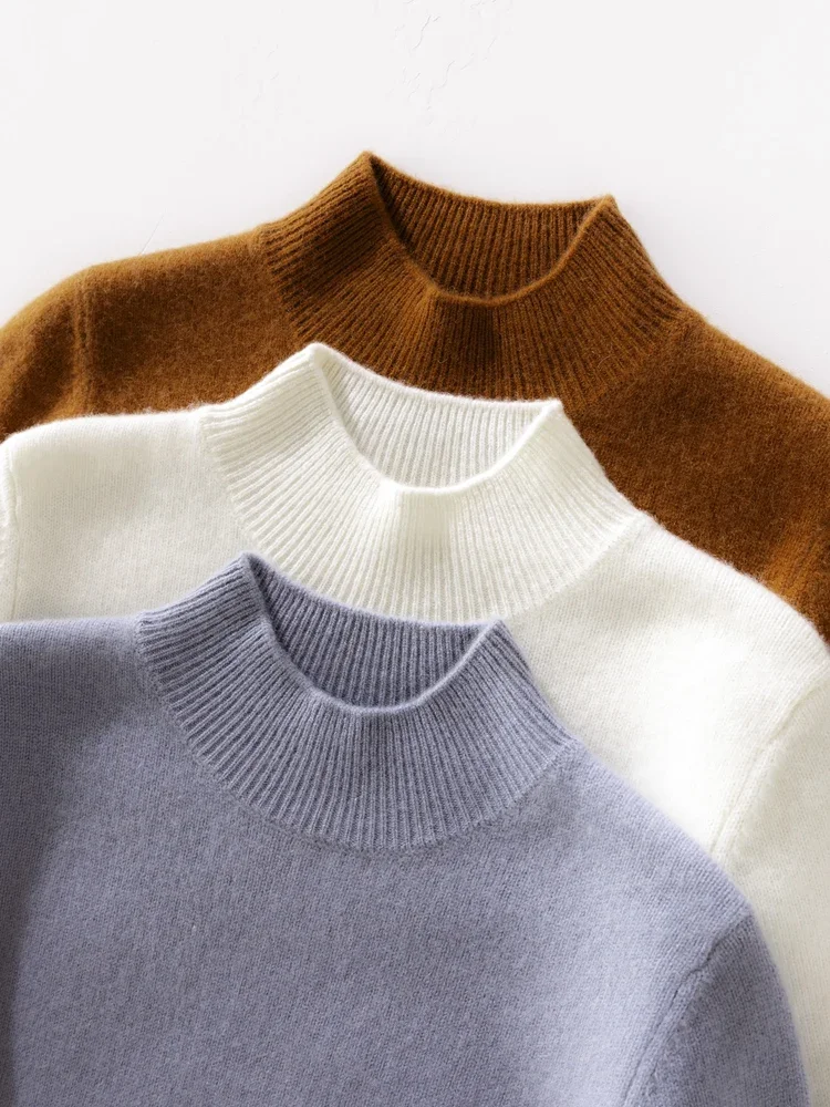 Кашемировый свитер ANGEL 2025, 100% кашемир, женский, с воротником-стойкой, пуловер, кашемировое трикотажное изделие, осенне-зимняя базовая толстая одежда с длинными рукавами, топы
Кашемировый свитер ANGEL 2025, 100% кашемир, женский, с воротником-стойкой, пуловер, кашемировое трикотажное изделие, осенне-зимняя базовая толстая одежда с длинными рукавами, топы