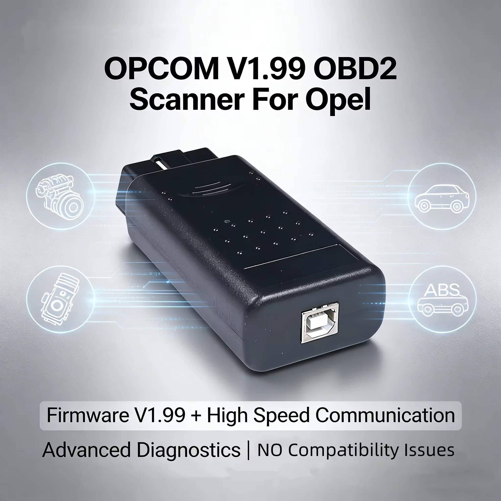 OPCOM V1.70 V1.95 OBDII Diagnostic Cable FTDI PIC18F458 CAN BUS Support Flash Firmware Update Car Diagnostic Cable Tool for Opel
OPCOM V1.70 V1.95 OBDII Diagnostic Cable FTDI PIC18F458 CAN BUS Support Flash Firmware Update Car Diagnostic Cable Tool for Opel