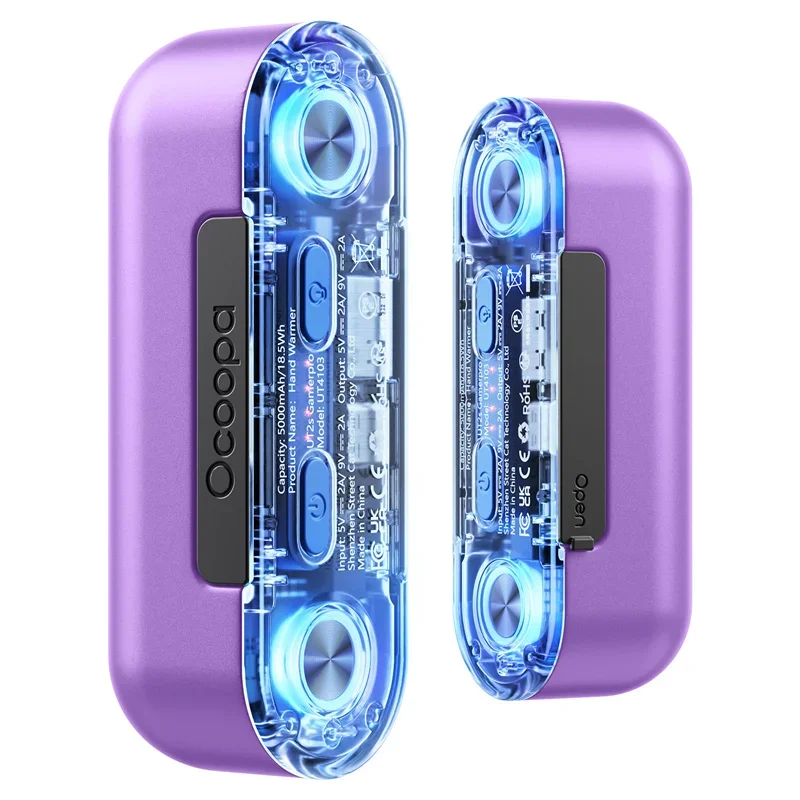 Magnetic hand warmer rechargeable 2 packs of 10,000mAh hand warmer power pack
Magnetic hand warmer rechargeable 2 packs of 10,000mAh hand warmer power pack