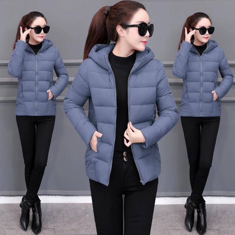 2025 Winter New Women Light Down Cotton Hooded Jacket Warm Loose Short Outerwear Casual Female Cotton Basic Coats
2025 Winter New Women Light Down Cotton Hooded Jacket Warm Loose Short Outerwear Casual Female Cotton Basic Coats