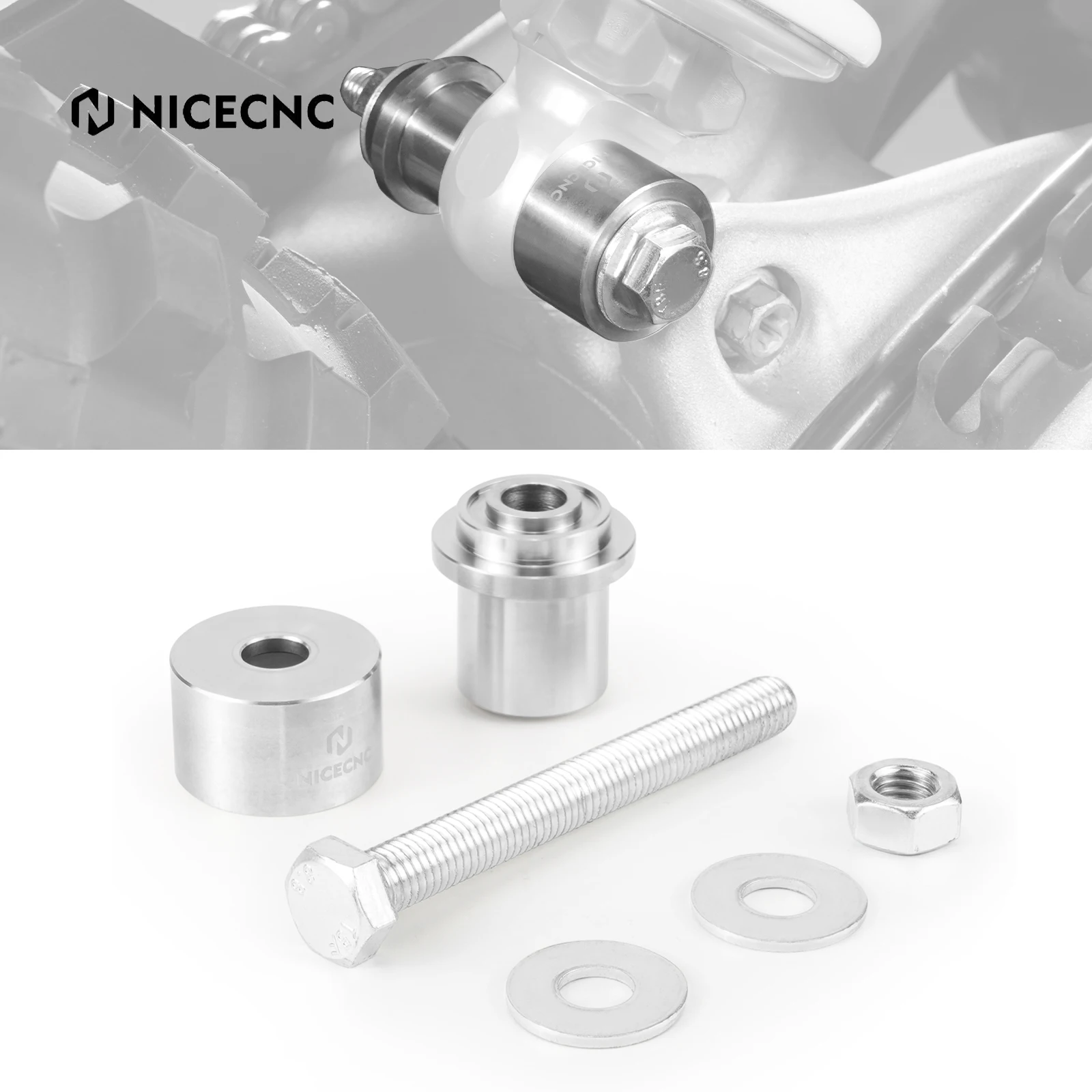 NICECNC For KTM EXC 300 EXC 250 EXC-F 350 EXC 450F EXC 500 XCW XCF-W XW-F 2024-2025 Motorcycle PDS Shock Heim Joint Press Tool
NICECNC For KTM EXC 300 EXC 250 EXC-F 350 EXC 450F EXC 500 XCW XCF-W XW-F 2024-2025 Motorcycle PDS Shock Heim Joint Press Tool