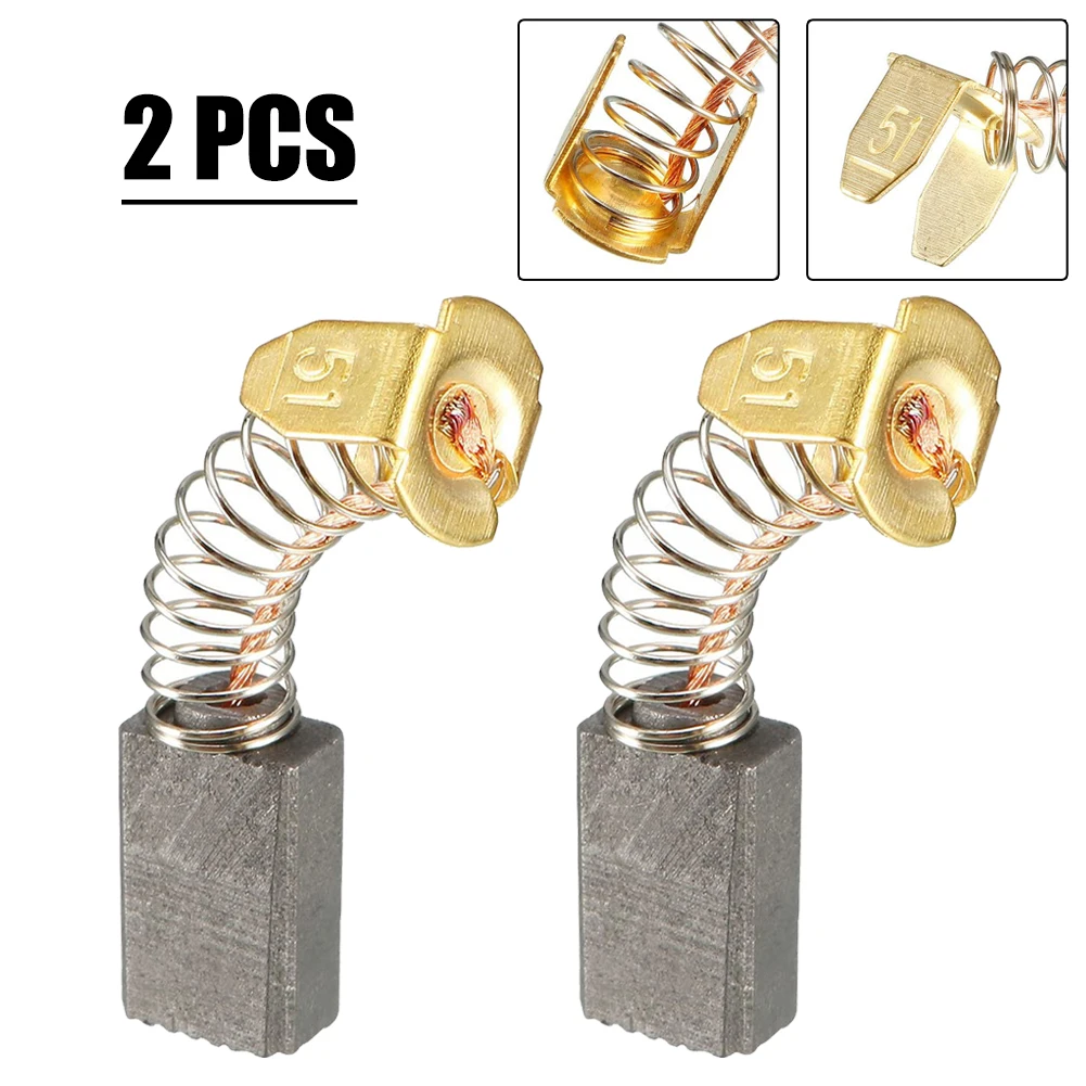 2PCS Motor Carbon Brush With Wire And Brush Springs For General Purpose Motors Angle Grinder Replacement Power Tool Accessories
2PCS Motor Carbon Brush With Wire And Brush Springs For General Purpose Motors Angle Grinder Replacement Power Tool Accessories
