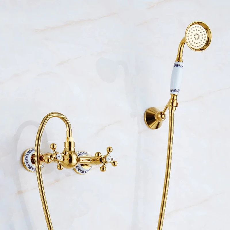 Bathroom Shower Blow-fed Spray Gun Nozzle Toilet Bidet Faucet Gold Brass Hot and Cold Water Taps Bidet Faucets Bathroom Hardware
Bathroom Shower Blow-fed Spray Gun Nozzle Toilet Bidet Faucet Gold Brass Hot and Cold Water Taps Bidet Faucets Bathroom Hardware