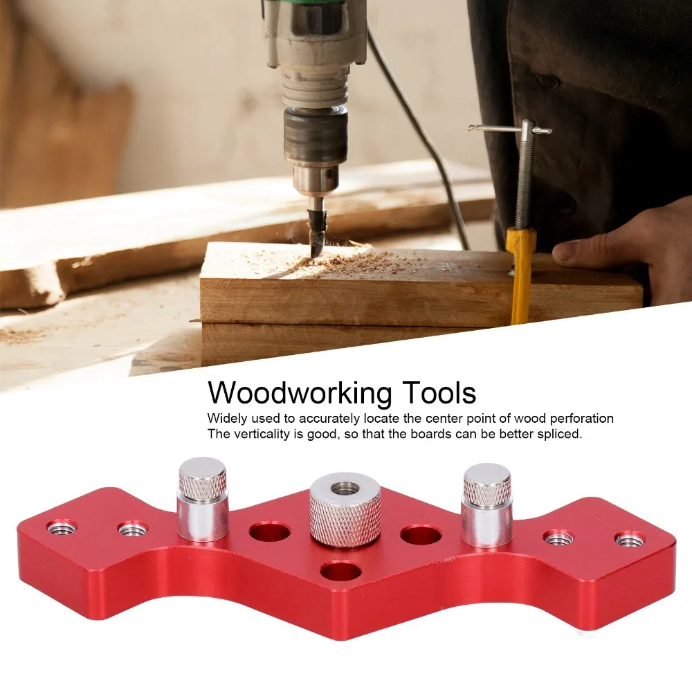 Aluminum Alloy Straight Hole Punch Locator with 6mm 8mm 10mm Sockets Hand Held Drilling Guide Tool Red Woodworking Tool
Aluminum Alloy Straight Hole Punch Locator with 6mm 8mm 10mm Sockets Hand Held Drilling Guide Tool Red Woodworking Tool