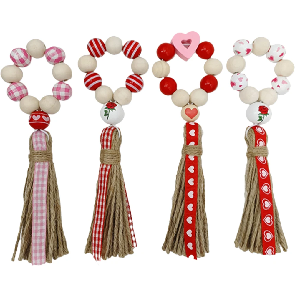 Napkin Buckle Valentine's Day Rings Valentine’s Decoration Dinner Party Decorations Serviette Table Holders Simple Wood Beads
Napkin Buckle Valentine's Day Rings Valentine’s Decoration Dinner Party Decorations Serviette Table Holders Simple Wood Beads