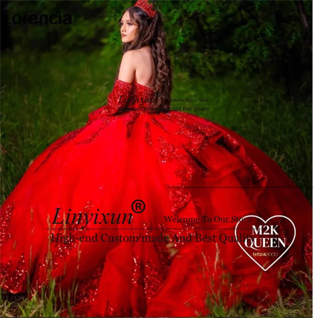 Мексиканское красное платье Quinceanera по индивидуальному заказу, бальное платье с блестящей кружевной аппликацией, милое платье на день рождения 16, многоуровневый корсет, Vestidos De 15 Años
Мексиканское красное платье Quinceanera по индивидуальному заказу, бальное платье с блестящей кружевной аппликацией, милое платье на день рождения 16, многоуровневый корсет, Vestidos De 15 Años
