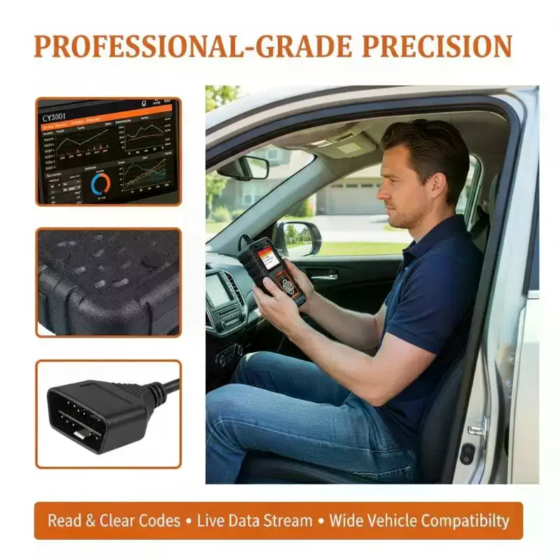 Code Reader Automotive Fault Instrument Repair Assistance Obd Codes Scan & Diagnostic Tools
Code Reader Automotive Fault Instrument Repair Assistance Obd Codes Scan & Diagnostic Tools