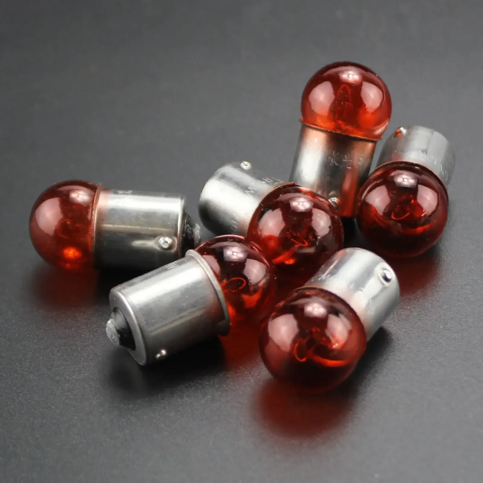 10Pcs G18 Motorcycle Turn Signal Bulbs 12V 5W Orange Light Fit for Most Chinese Scooter Mopeds
10Pcs G18 Motorcycle Turn Signal Bulbs 12V 5W Orange Light Fit for Most Chinese Scooter Mopeds