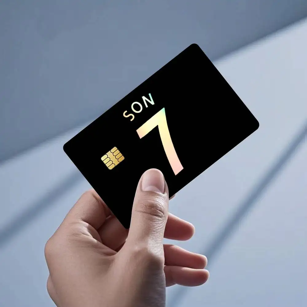 Son Heung-min Football star Laser Holographic Sticker Film Tape Skin for Credit Card Debit Card Waterproof
Son Heung-min Football star Laser Holographic Sticker Film Tape Skin for Credit Card Debit Card Waterproof