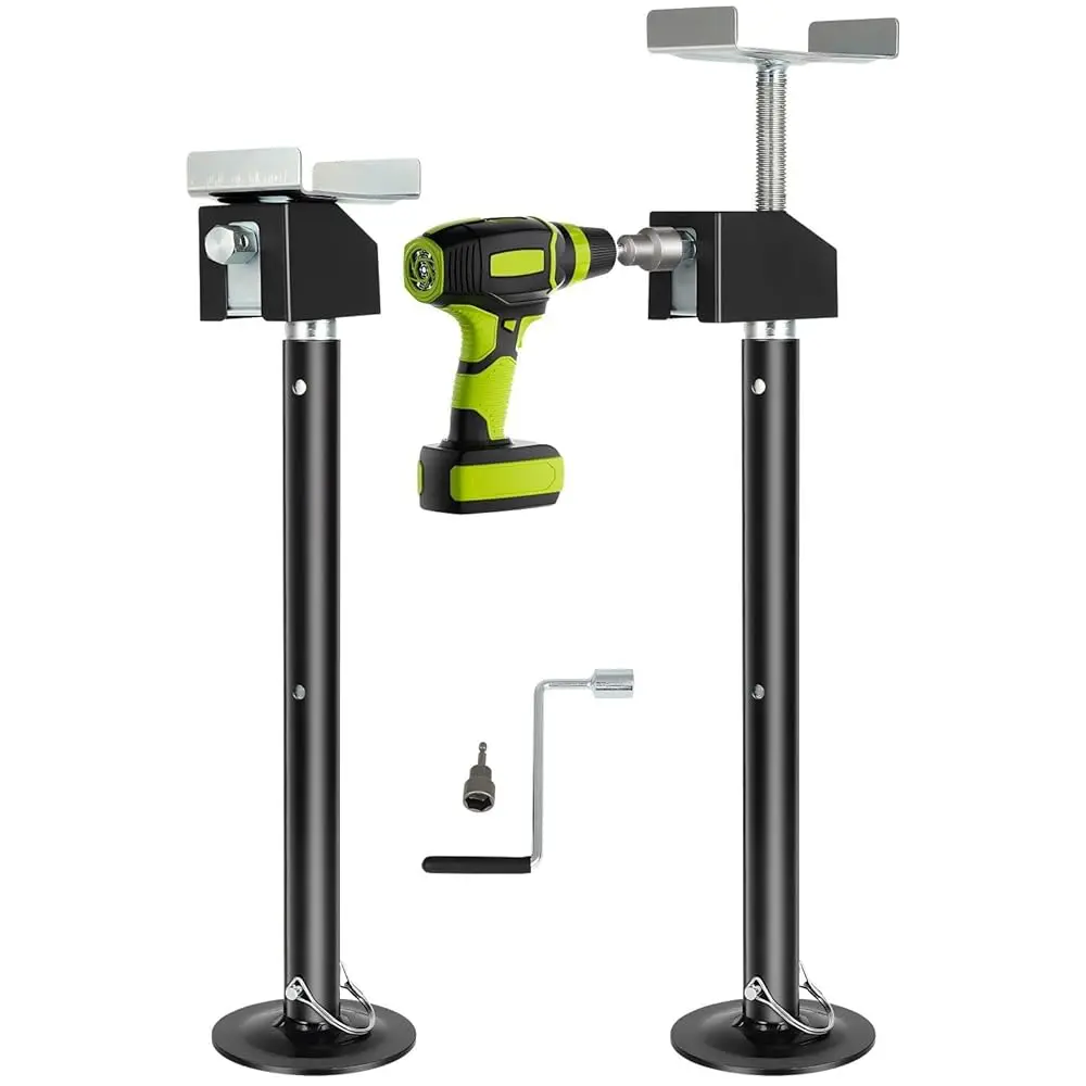 Ailexpress Recommendation - 2 Pcs RV Slide Out Support Jacks, Heavy Duty Travel Trailer Stabilizer Jacks, 20\- 49\ Adjustable Ca
Ailexpress Recommendation - 2 Pcs RV Slide Out Support Jacks, Heavy Duty Travel Trailer Stabilizer Jacks, 20\- 49\ Adjustable Ca