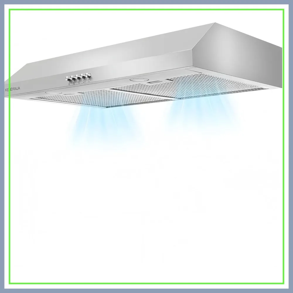 30 Inch Under Cabinet Vent Hood, 550 CFM, Ducted/Ductless, 3-Speed Touch, Brighten Light
30 Inch Under Cabinet Vent Hood, 550 CFM, Ducted/Ductless, 3-Speed Touch, Brighten Light