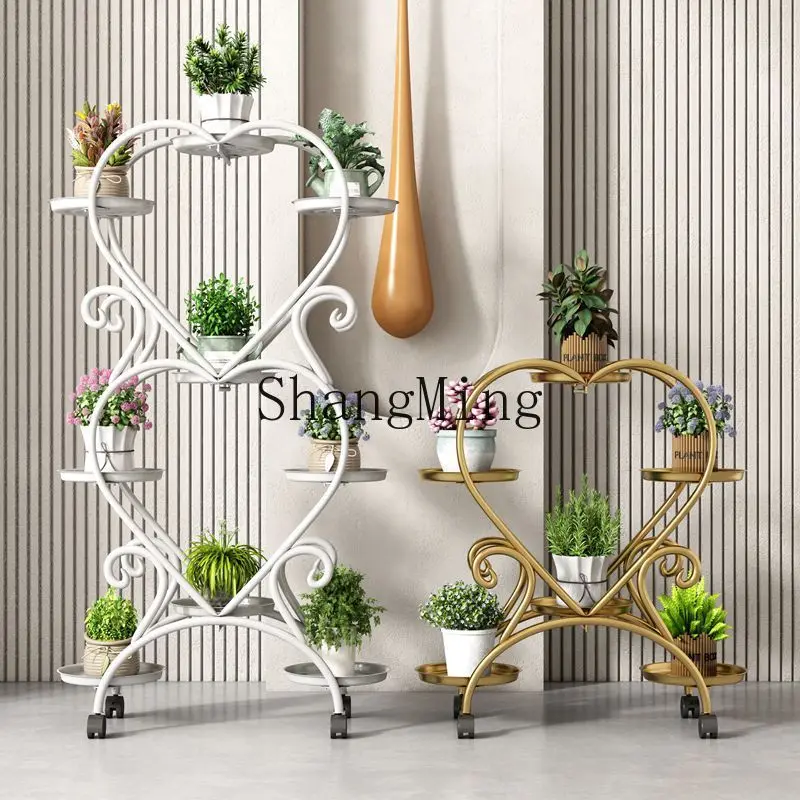FG light luxury balcony shelf interior decoration living room simple flower pot rack floor-to-ceiling multi-layer flower rack
FG light luxury balcony shelf interior decoration living room simple flower pot rack floor-to-ceiling multi-layer flower rack