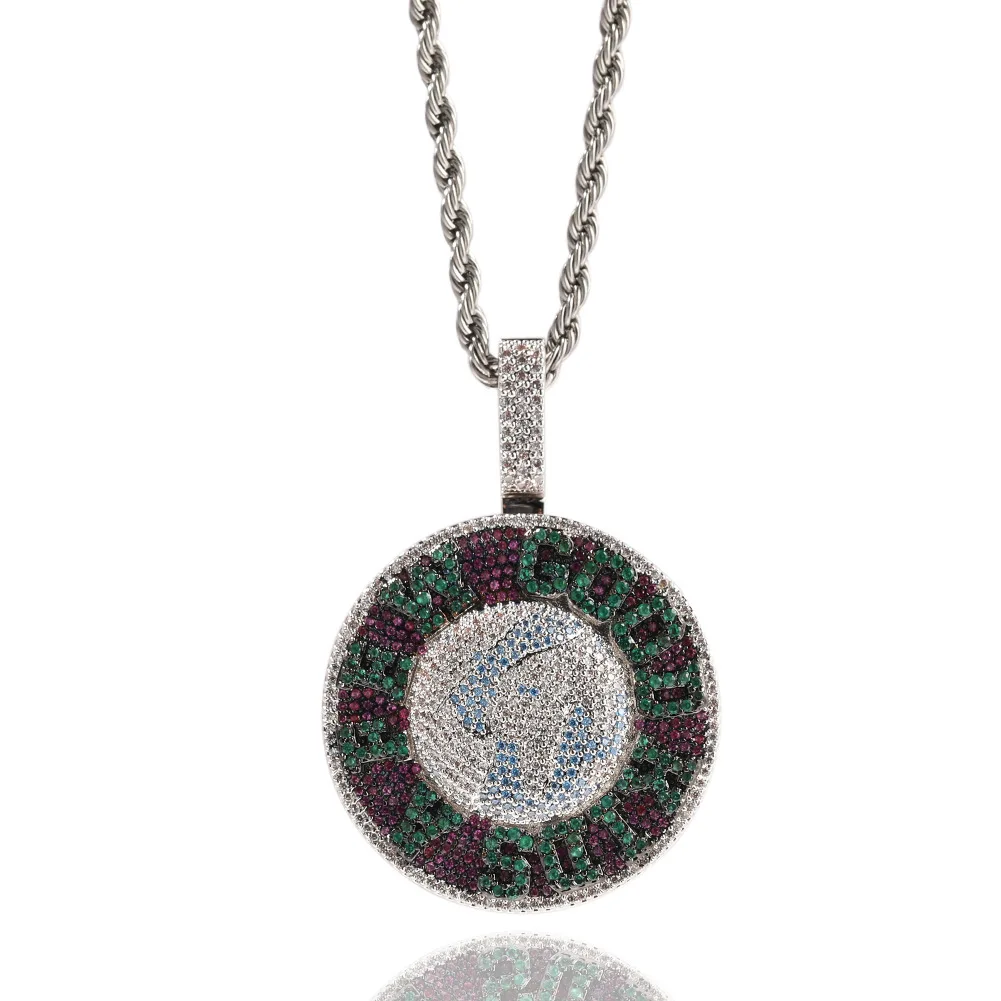 Small full-diamond rotatable earth pendant - Hip-hop street men's European and American trendy unique necklace
Small full-diamond rotatable earth pendant - Hip-hop street men's European and American trendy unique necklace