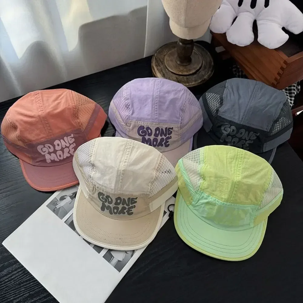 Letter Printing Quick-drying Hat Drawstring Design Japanese Style Short Brim Baseball Cap Thin Adjustable Sun Visor Cap Unisex
Letter Printing Quick-drying Hat Drawstring Design Japanese Style Short Brim Baseball Cap Thin Adjustable Sun Visor Cap Unisex