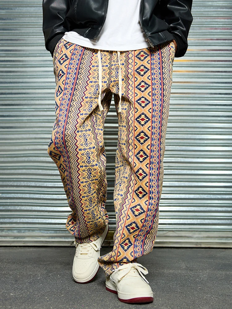 TRAF Spring And Summer New Men's Casual Pants Loose Drawstring Floor Pants Camouflage Printed Street Photography Men's Wear
TRAF Spring And Summer New Men's Casual Pants Loose Drawstring Floor Pants Camouflage Printed Street Photography Men's Wear