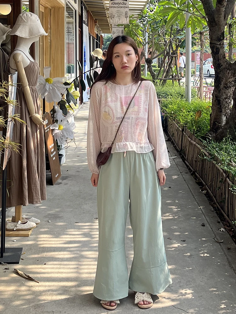 Wonghome Artistic Casual Fre Ретро Bean Sand een Нерегулярные свободные микро-расклешенные длинные брюки Женские с высокой талией Другое...
Wonghome Artistic Casual Fre Ретро Bean Sand een Нерегулярные свободные микро-расклешенные длинные брюки Женские с высокой талией Другое...