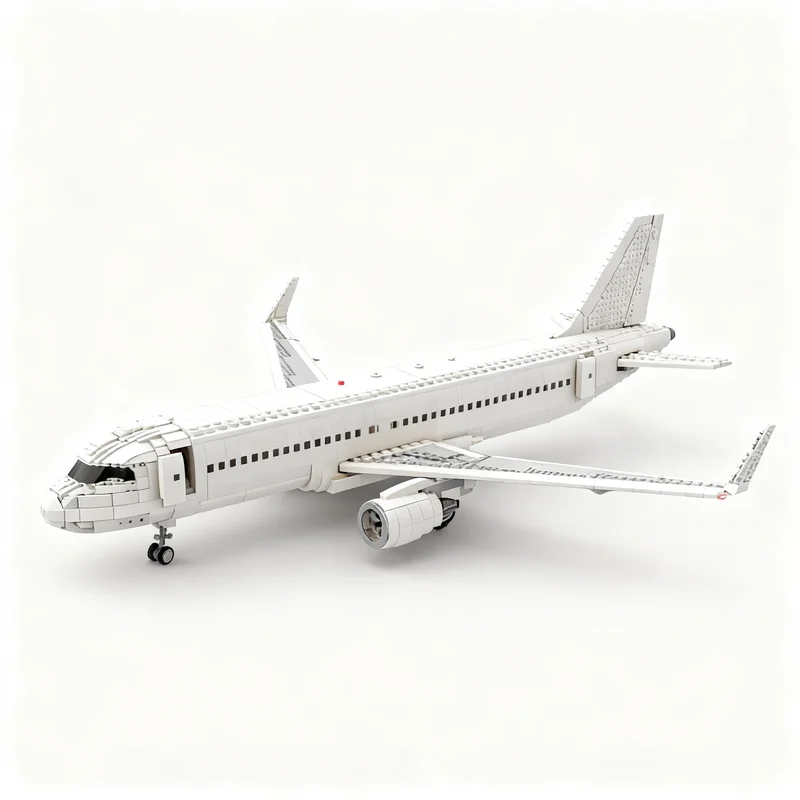 NEW 8006PCS City Airport MOC Airbus A320 Airliner Model DIY Creative Ideas Aircraft Plane ChildToy Assembly Puzzle Birthday Gift
NEW 8006PCS City Airport MOC Airbus A320 Airliner Model DIY Creative Ideas Aircraft Plane ChildToy Assembly Puzzle Birthday Gift
