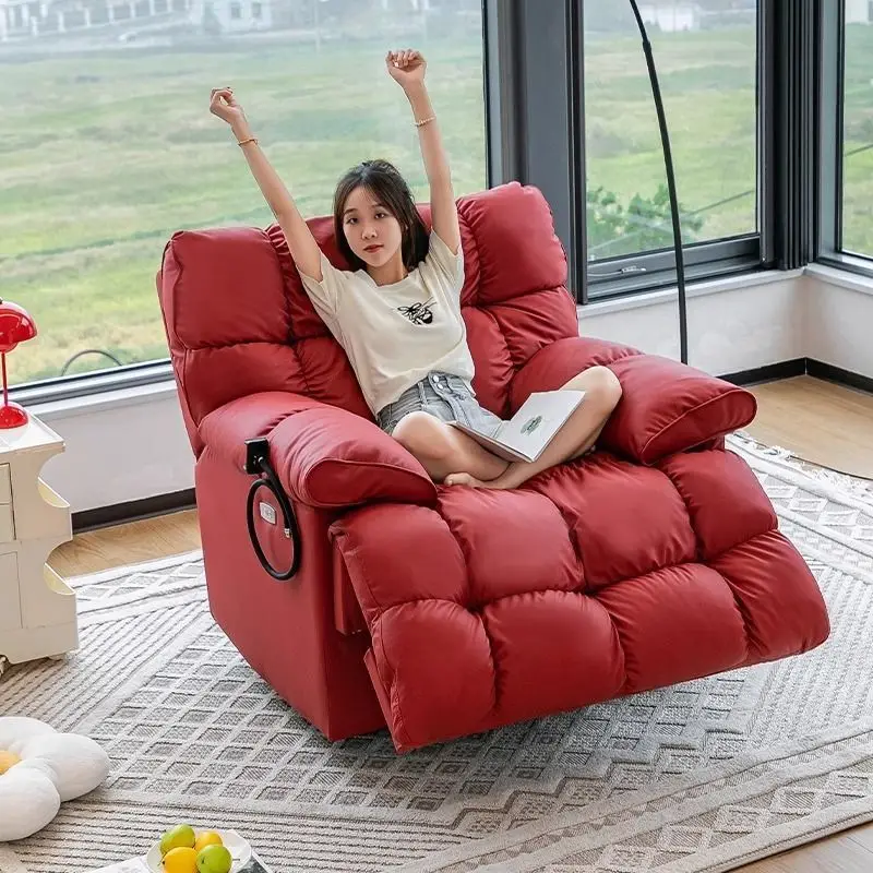 Multifunctional Cloud Sofa Electric Massage Sofa Chair Sleeping and Lying Home Single Space Leisure Lazy Rocking Chair
Multifunctional Cloud Sofa Electric Massage Sofa Chair Sleeping and Lying Home Single Space Leisure Lazy Rocking Chair
