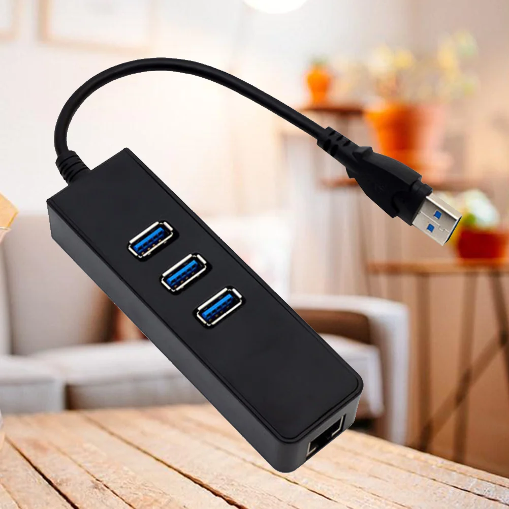 USB 3.0 Hub 3 Ports Super Speed with 1000Mbps Ethernet Adapter Rj45 to USB Network Interface for Desktop Laptop Stable
USB 3.0 Hub 3 Ports Super Speed with 1000Mbps Ethernet Adapter Rj45 to USB Network Interface for Desktop Laptop Stable