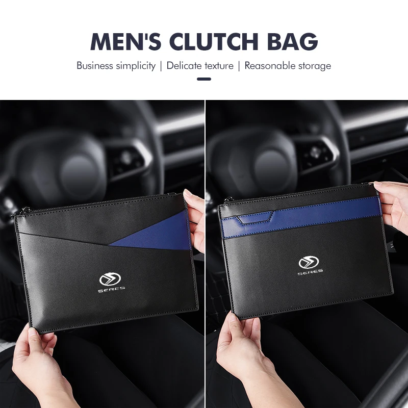 Car Men Casual Clutch Bag Large Capacity Wallet Hand Pouch For Seres M5 M7 2022 2023
Car Men Casual Clutch Bag Large Capacity Wallet Hand Pouch For Seres M5 M7 2022 2023