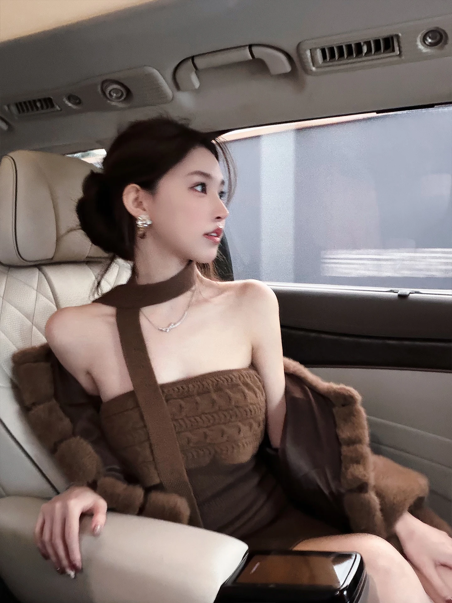 Small Wave Oats Craer Tube Top Knitted ort Skirt Women's Slim Fit Wrap around Dr Autumn Faion Ladies' Knitwear
Small Wave Oats Craer Tube Top Knitted ort Skirt Women's Slim Fit Wrap around Dr Autumn Faion Ladies' Knitwear