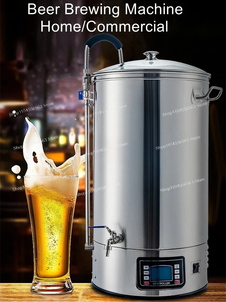 Craft beer machine, brewing equipment, integrated machine, small homemade beer, brewing and fermentation
Craft beer machine, brewing equipment, integrated machine, small homemade beer, brewing and fermentation