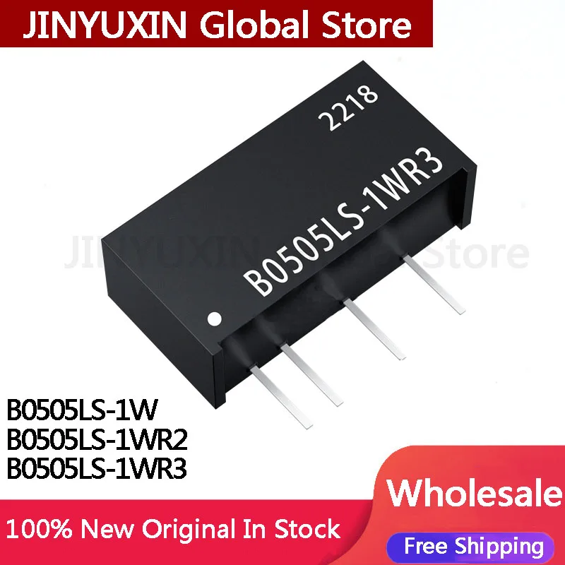 5Pcs B0505LS 1W B0505LS-1W B0505LS-1WR2 B0505LS-1WR3 5V to 5V DC-DC power module with short circuit protection
5Pcs B0505LS 1W B0505LS-1W B0505LS-1WR2 B0505LS-1WR3 5V to 5V DC-DC power module with short circuit protection
